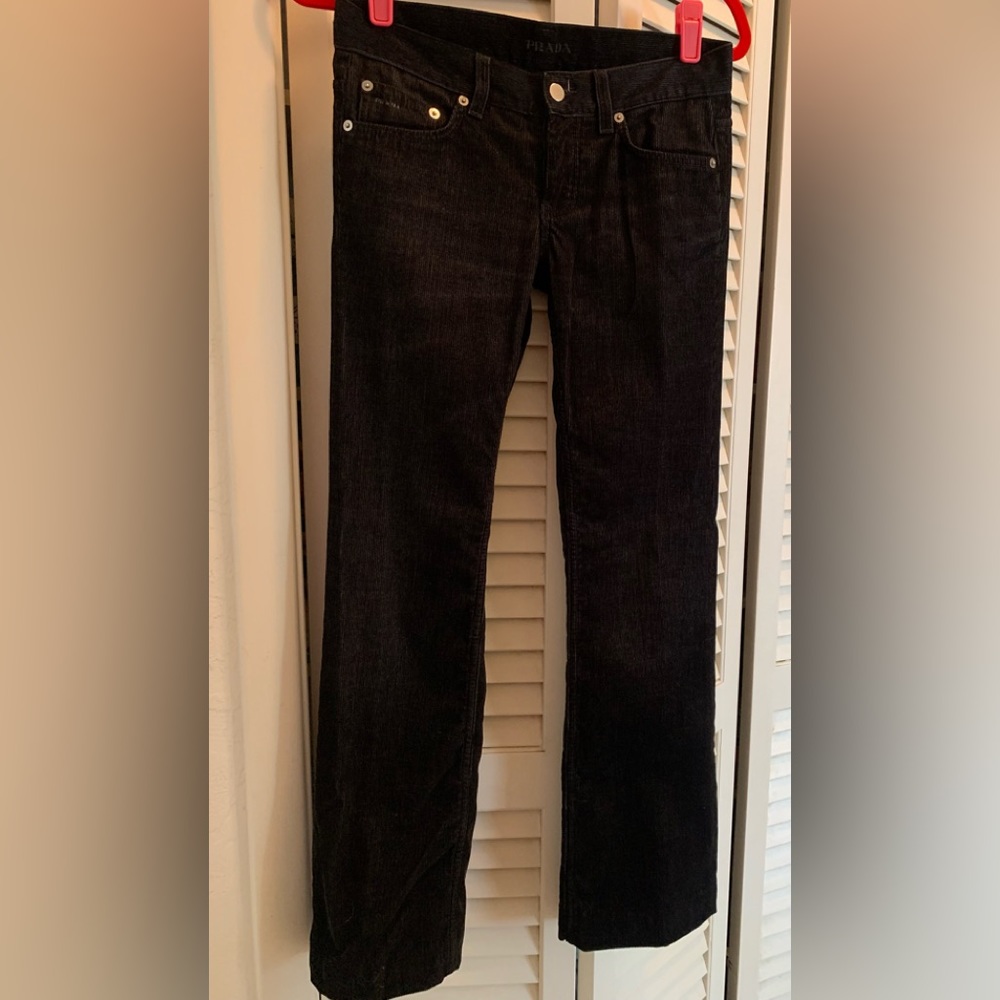 Prada Black Cords